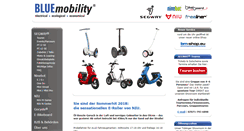 Desktop Screenshot of blue-mobility.eu